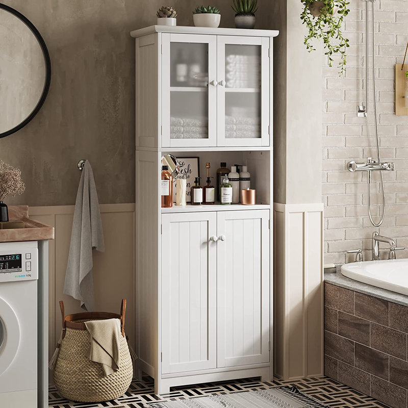 Freestanding Linen Cabinet